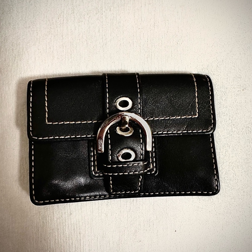 Coach credit card holder